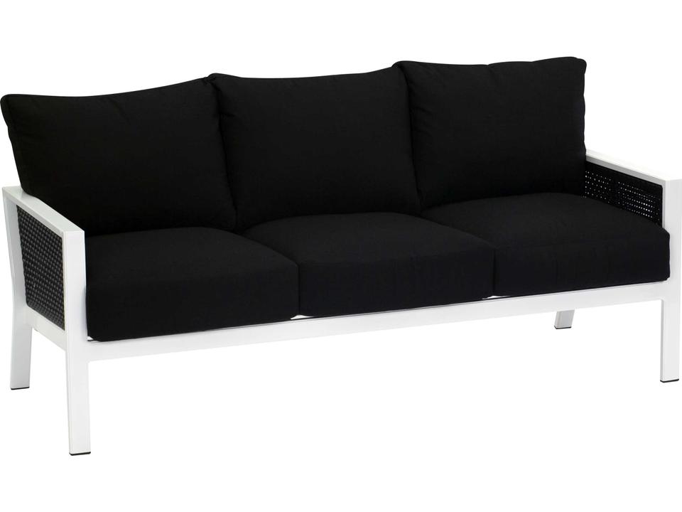 Parkview Woven Wicker Deep Seating Sofa