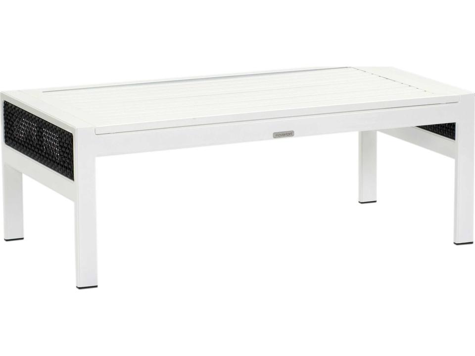 Parkview Rectangular Woven Wicker Coffee Table