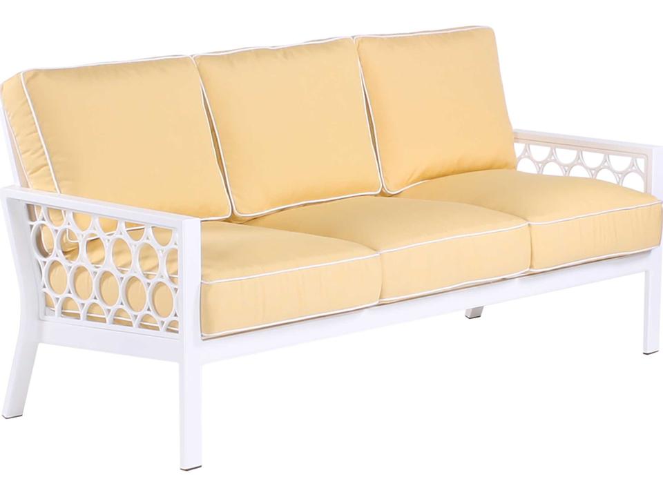 Parkview Cast 3-Seat Outdoor Aluminum Sofa