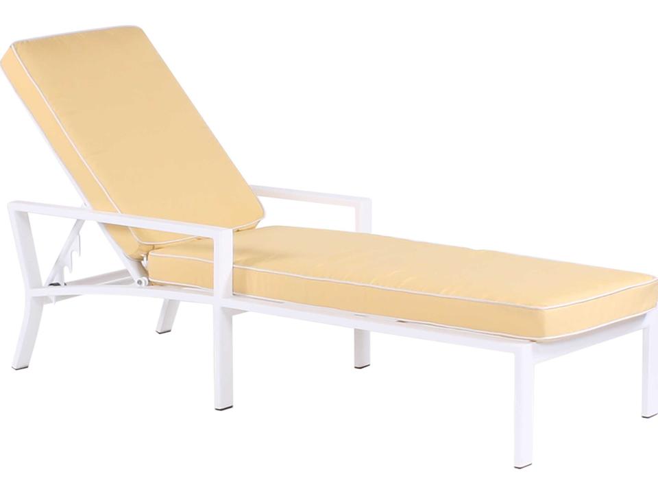 Parkview Cast Aluminum Outdoor Chaise Lounge