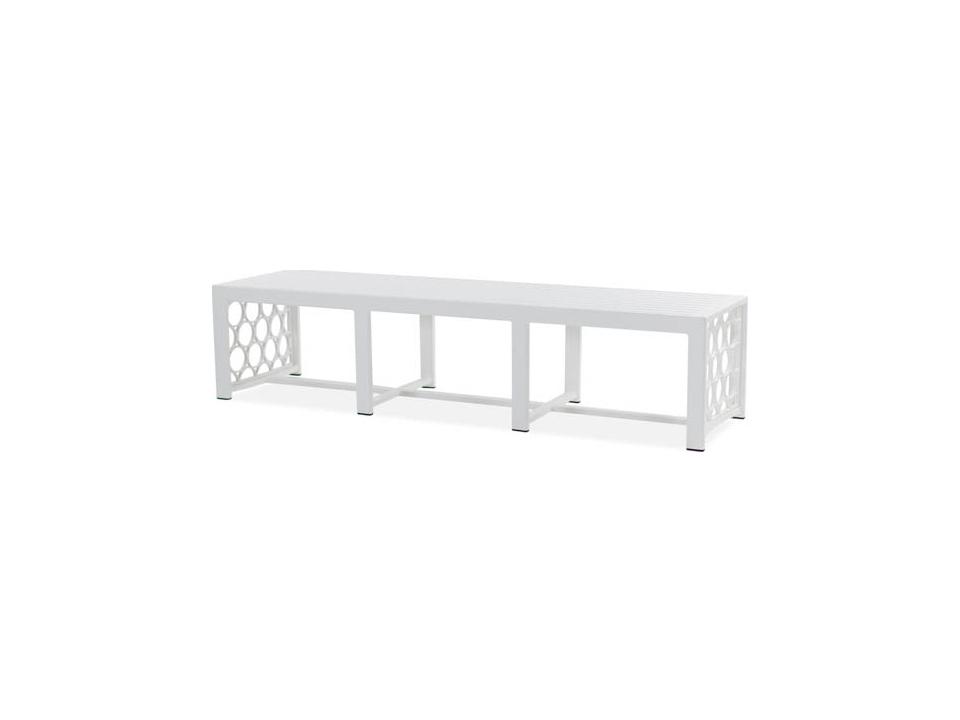 Parkview Cast Aluminum Outdoor Dining Bench