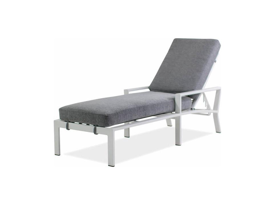 Parkview Knest Cast Aluminum Outdoor Patio Chaise Lounge