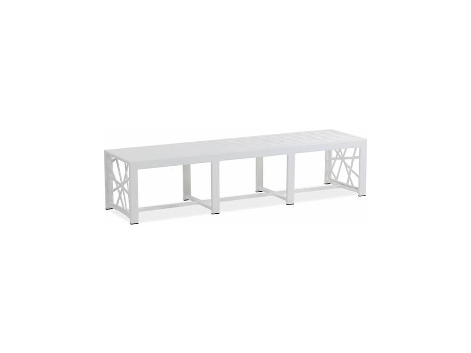Parkview Knest Cast Aluminum Outdoor Dining Bench