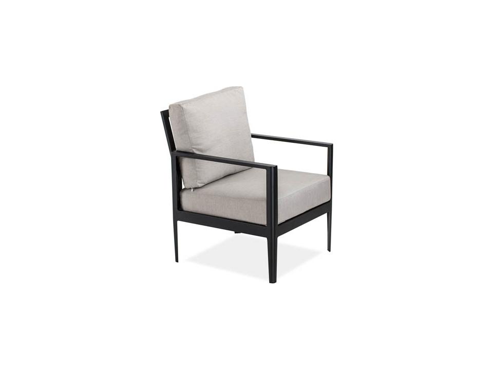 Serene Deep Seating Outdoor Club Chair with Aluminum Frame