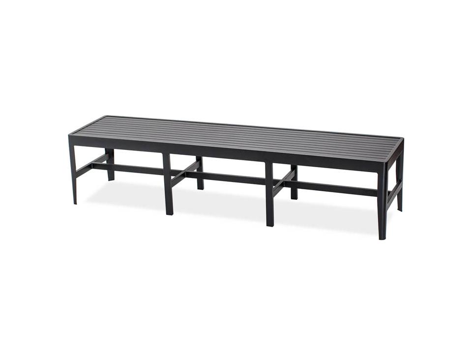 Serene Aluminum Dining Outdoor Patio Bench