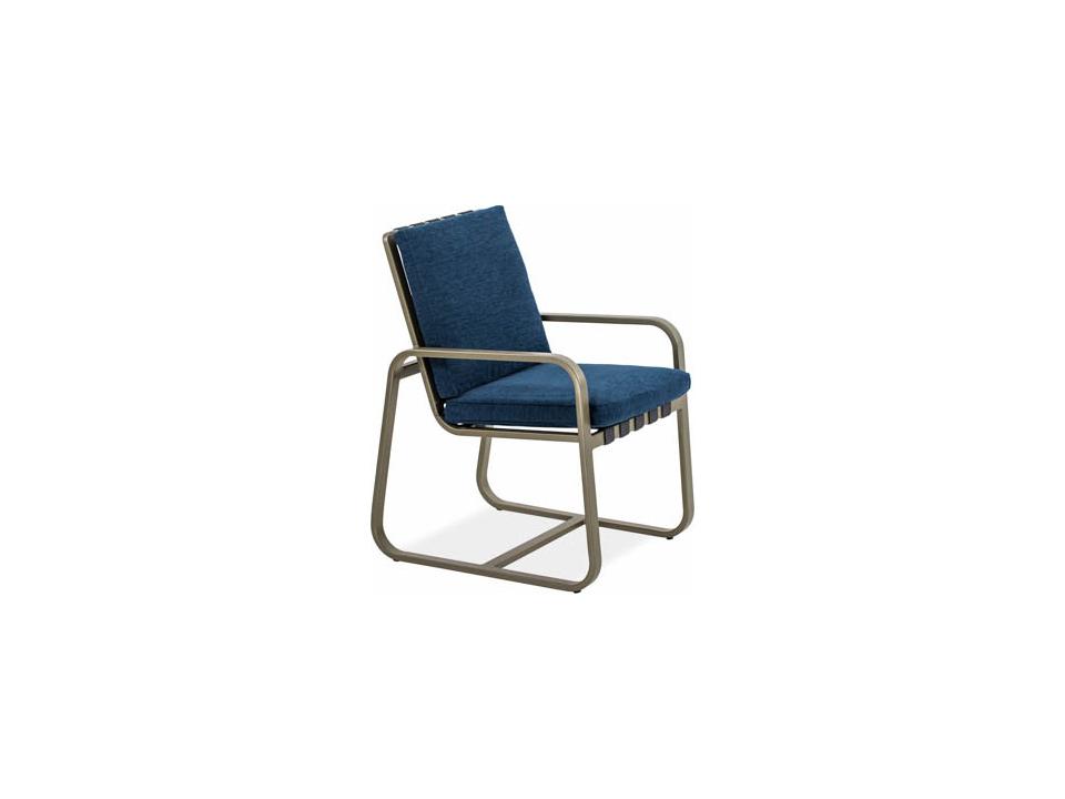 Chapman Extruded Aluminum Arm Patio Dining Chair