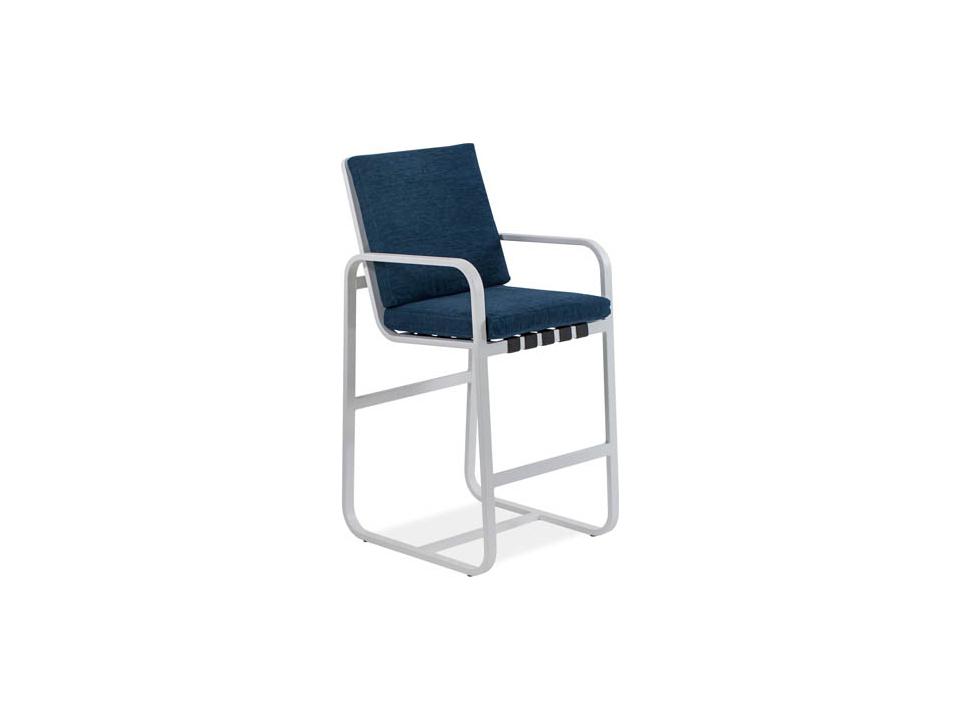 Chapman Extruded Aluminum Stationary Bar Stool