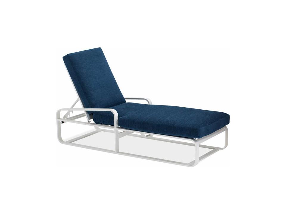 Chapman Extruded Aluminum Single Outdoor Chaise Lounge