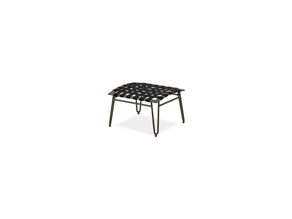 Form Extruded Aluminum All-Weather Patio Ottoman