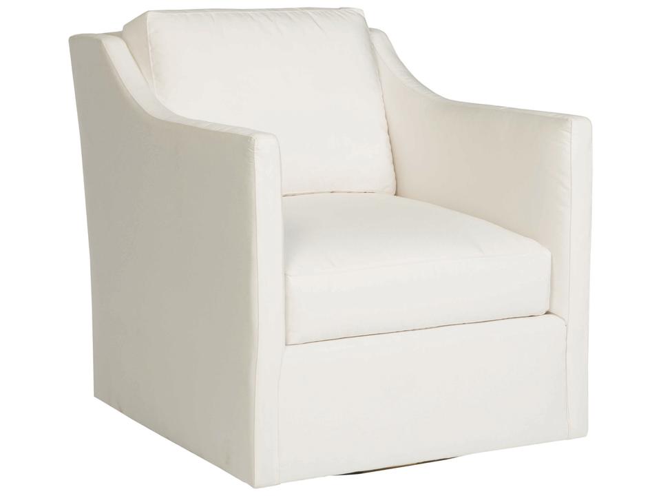 Finley Upholstered Outdoor Swivel Lounge Chair