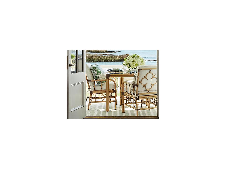 Mimi By Celerie Kemble Aluminum Patio Dining Set