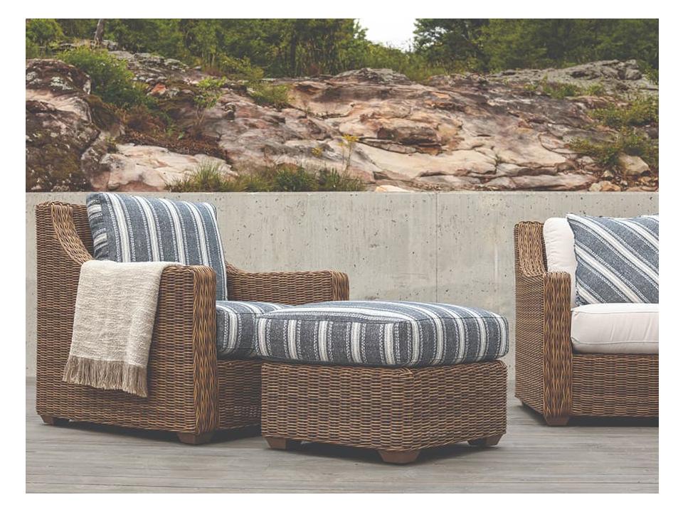 Oasis Wicker Cushion Outdoor Lounge Set