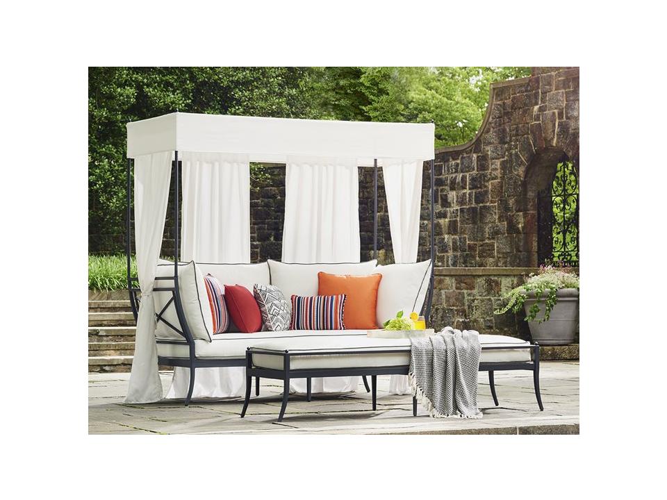 Winterthur Estate Aluminum Daybed Patio Lounge Set