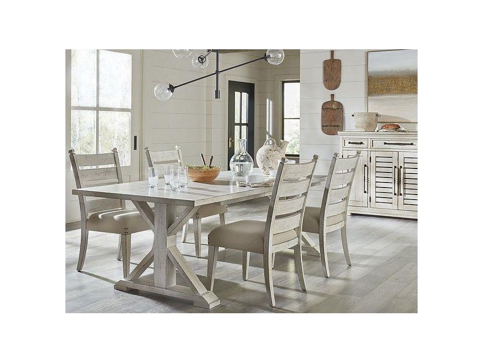 Coming Home White Oak Dining Set