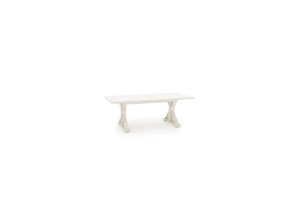 Coming Home Rectangular Wood Chalk Dining Table