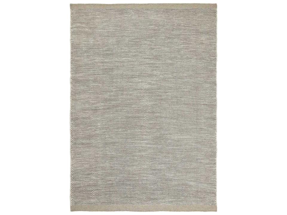 Asko Rug Taupe Handwoven Wool Blend