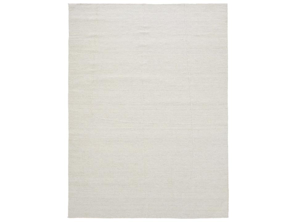 Flow Shen Hand-Woven Linen Area Rug with Organic Design