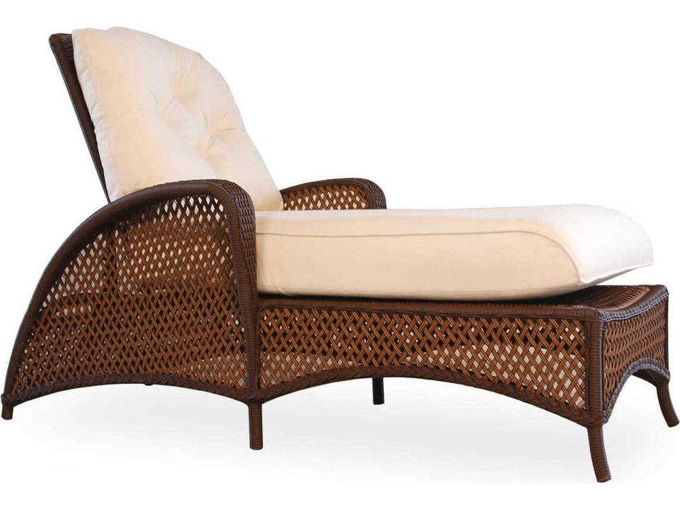 Grand Traverse Adjustable Outdoor Lounge Chaise in SunLoom Vinyl