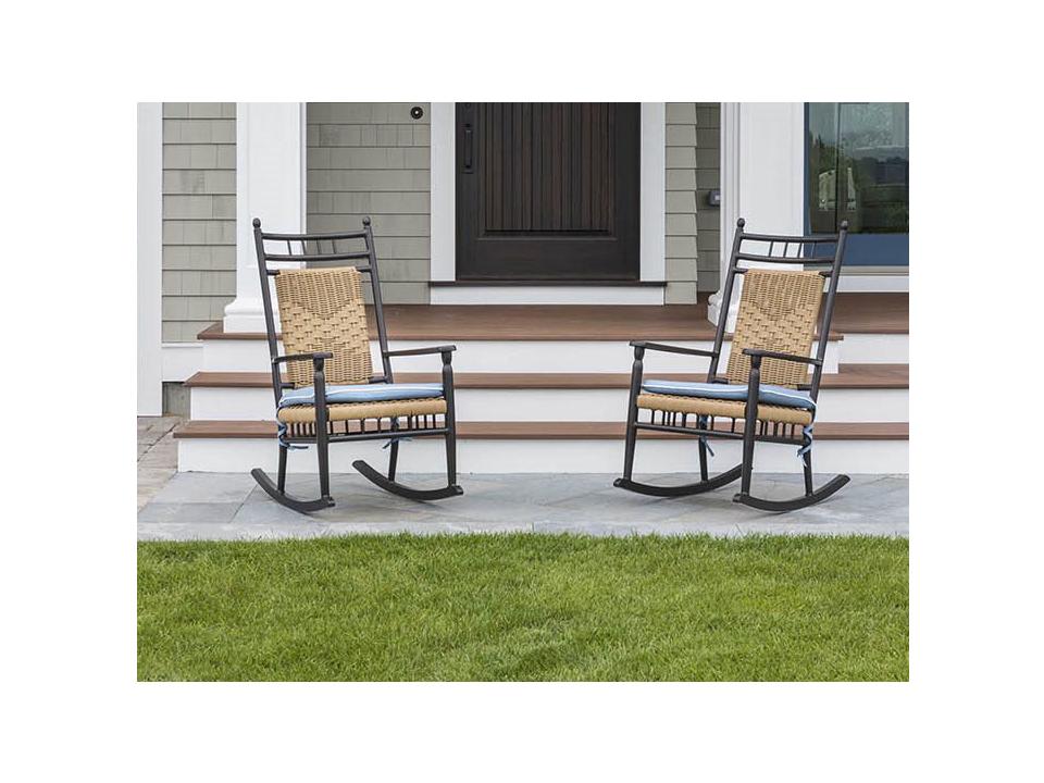 Low Country Aluminum Rocker Lounge Chair Set