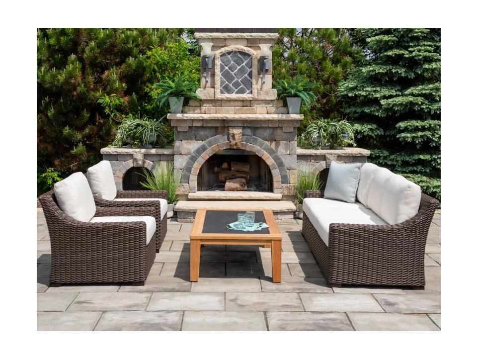 Mesa Wicker Cushion Lounge Set