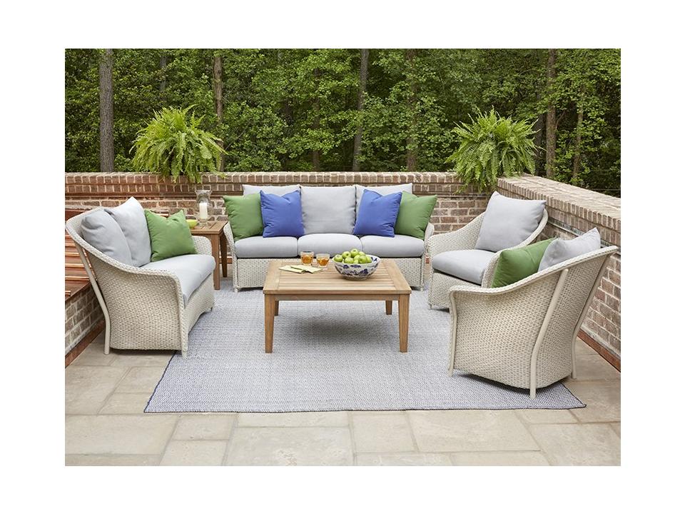 Weekend Retreat Wicker Cushion Lounge Set