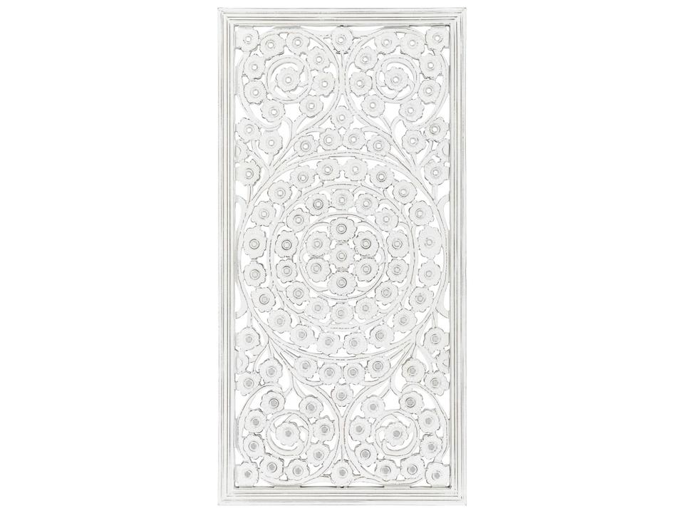 Ajmer Dimensional Wall Accent Antiqued White