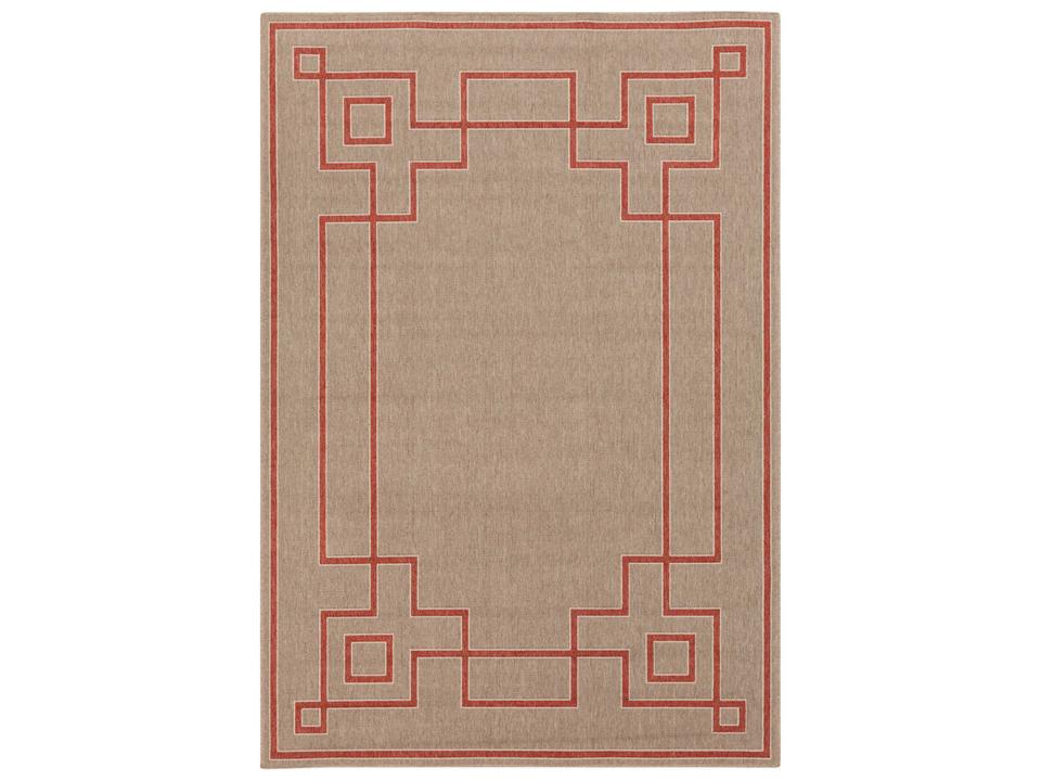 Alfresco Geometric Runner Area Rug