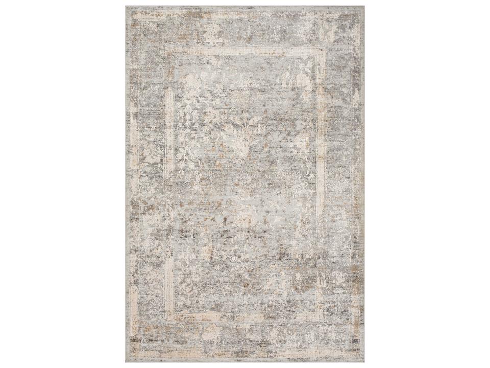 Alpine Abstract Area Rug with High-Low Pile