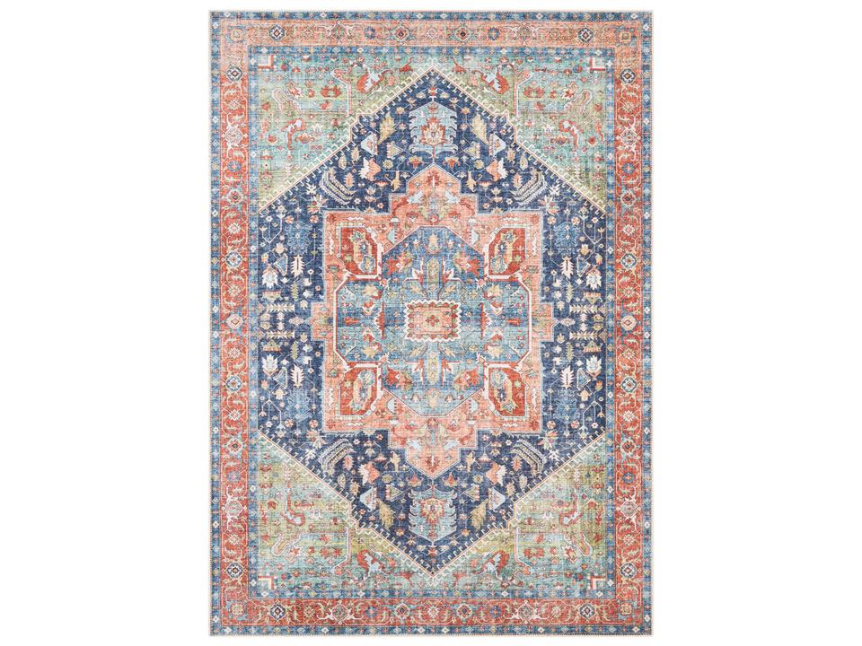 Amelie Machine Woven Traditional Border Area Rug