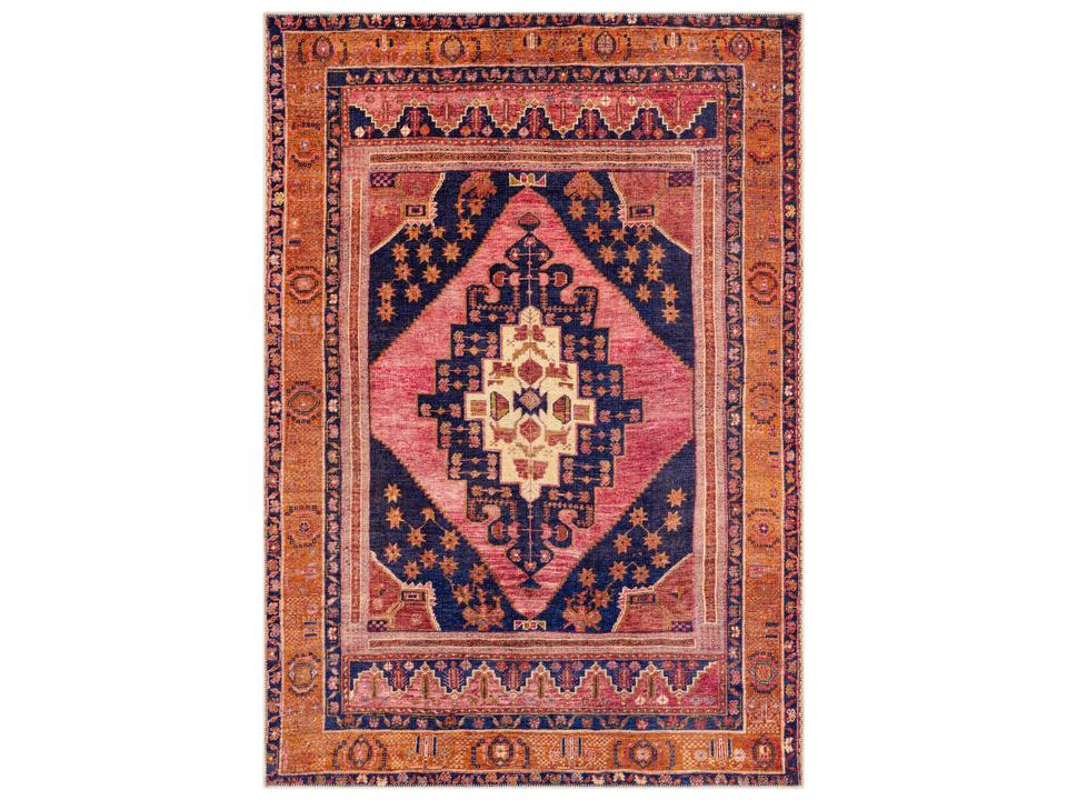 Amelie Traditional Bordered Area Rug Machine Washable