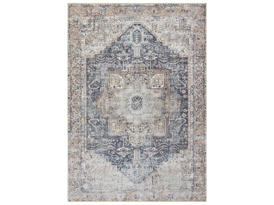 Amelie Bordered Area Rug Machine Woven Traditional Design