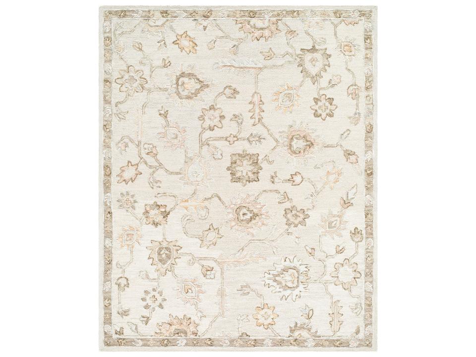 Arnold Floral Hand-Tufted Wool Area Rug