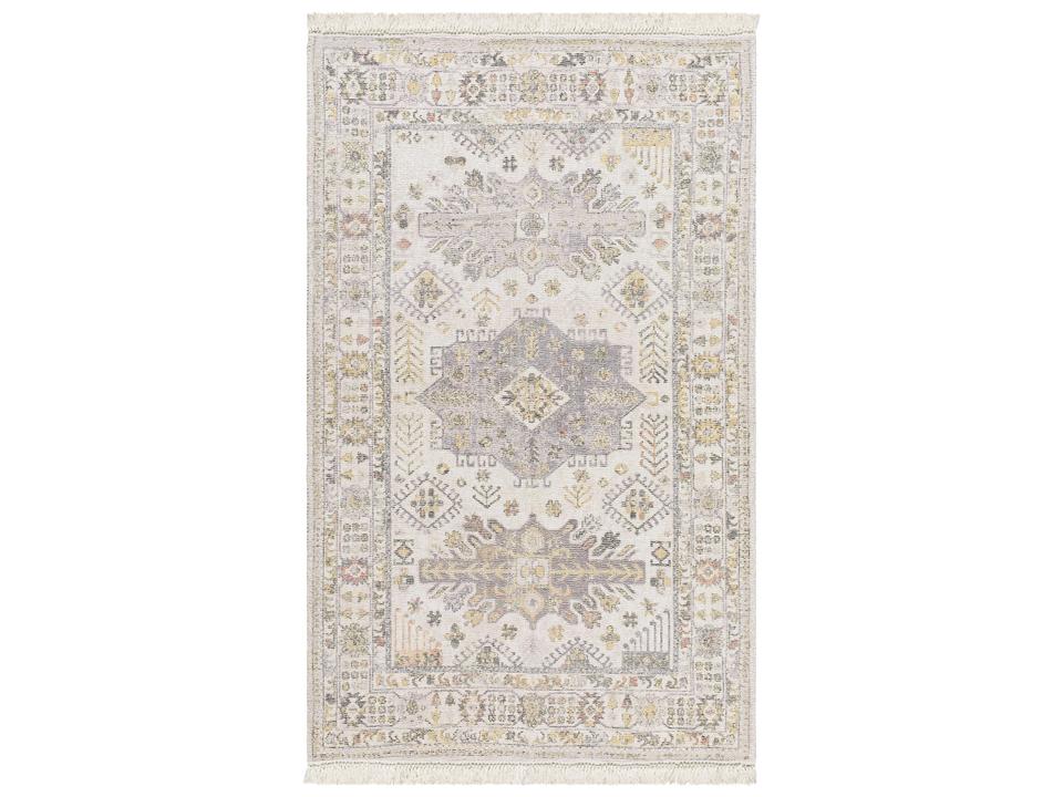 Belfast Bordered Hand-Loomed Area Rug