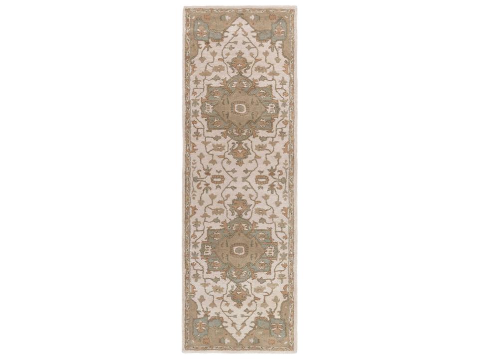 Caesar Oriental Hand Tufted Wool Runner Area Rug