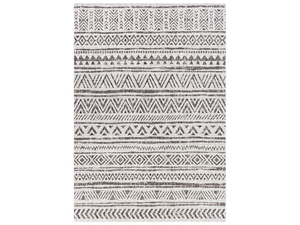 Eagean Geometric Polypropylene Indoor Outdoor Area Rug