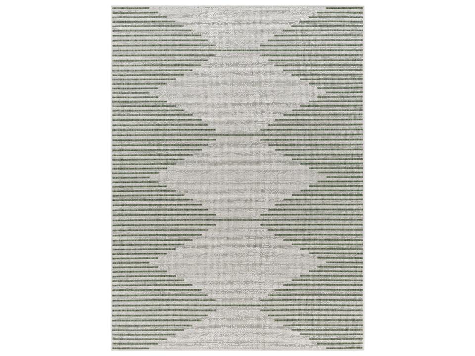 Livabliss Eagean Geometric Polypropylene Runner Rug