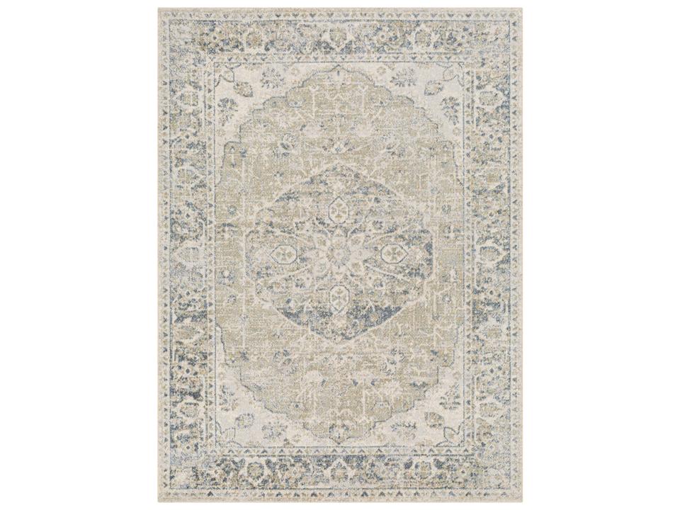 Lillian Bordered Runner Area Rug Traditional Style