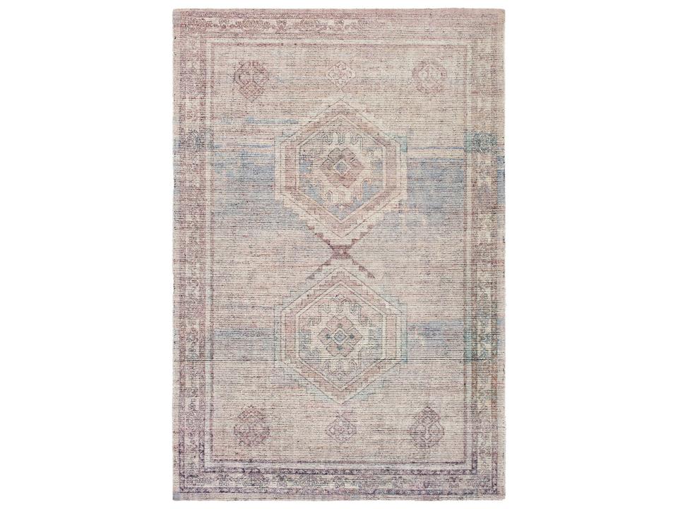 Luton Bordered Hand-Tufted Polyester Area Rug