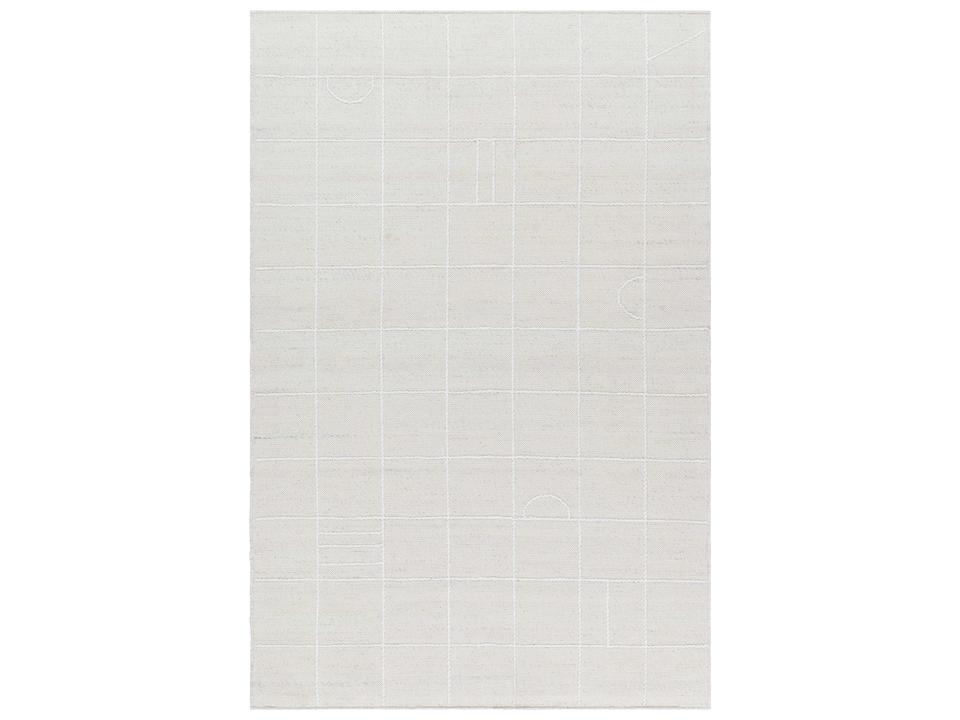 Marcela Geometric Hand-Woven Wool Area Rug
