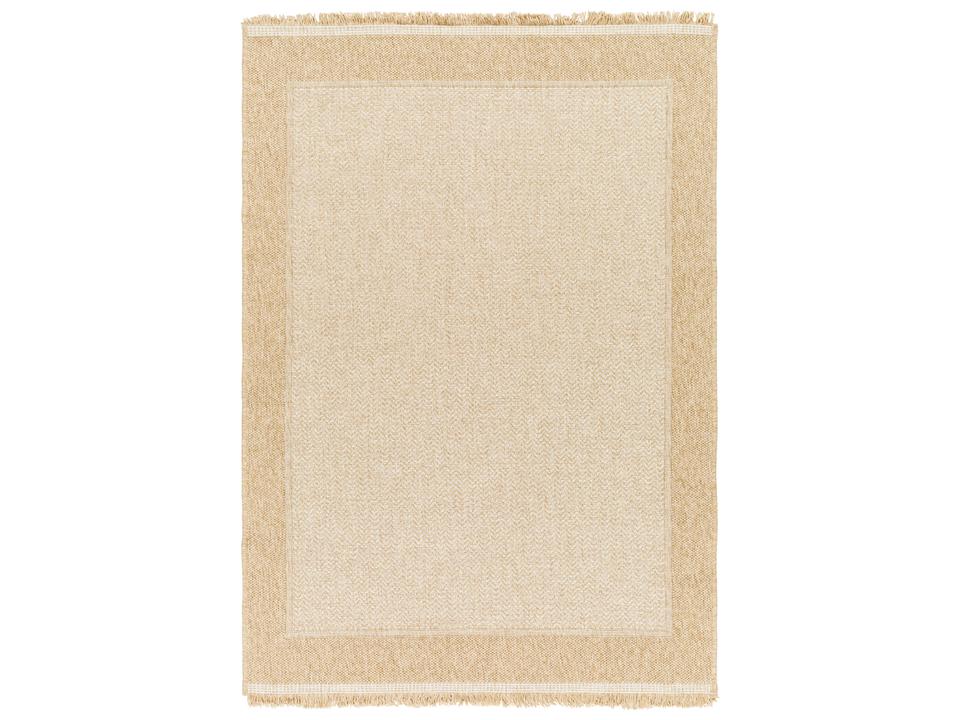 Mirage 2'7" x 7'3" Polypropylene Bordered Runner Area Rug