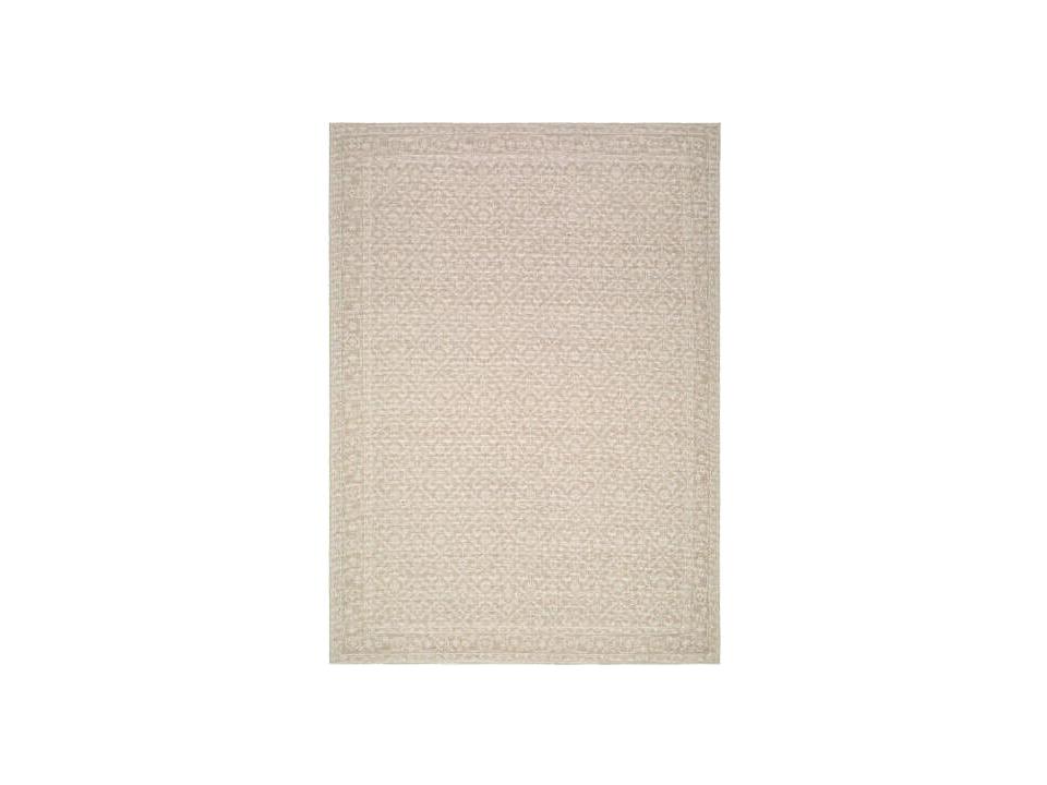 Maan Machine Woven Bordered Runner Area Rug