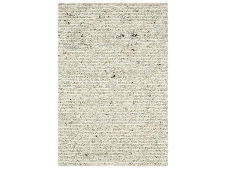 Passion Hand Tufted Wool Area Rug in Cream and Ivory
