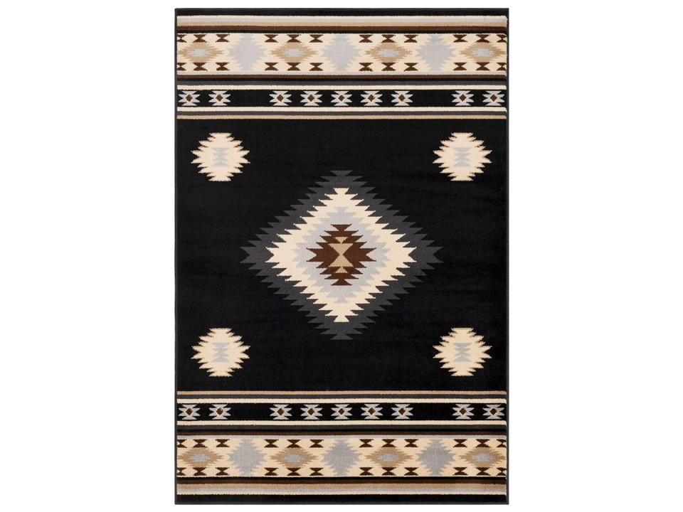 Paramount Rustic Machine Woven Area Rug in Multi-Color
