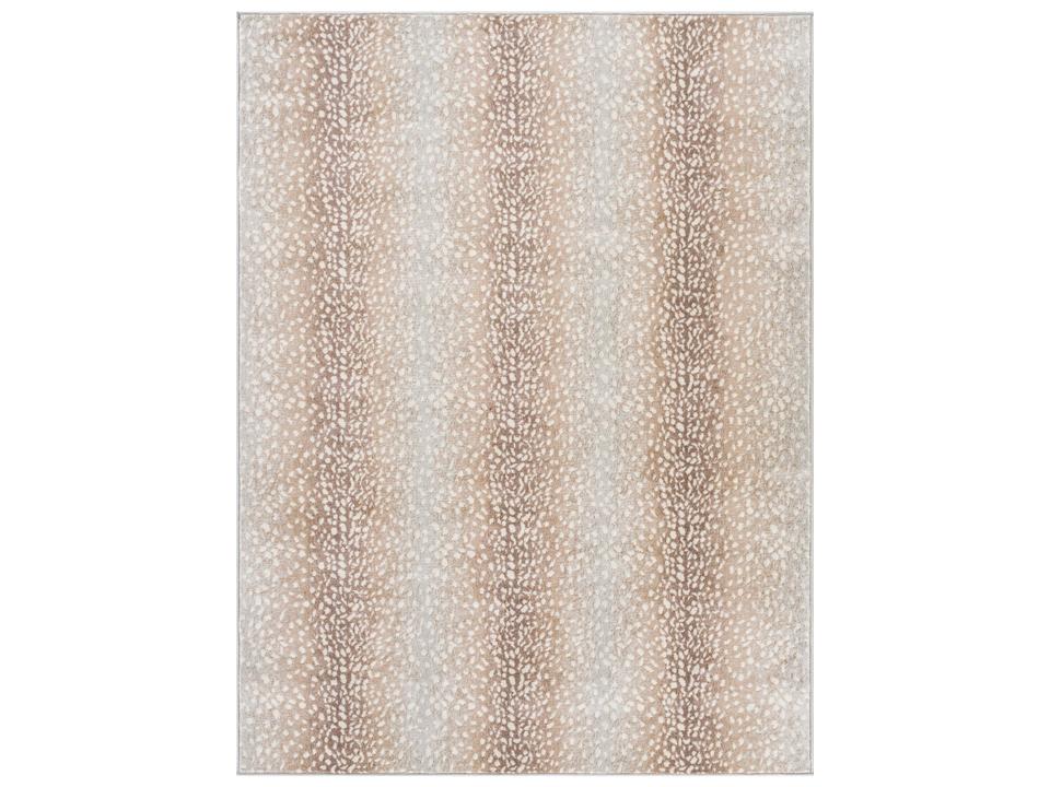 Roma Machine Woven Area Rug with Animal Prints Design
