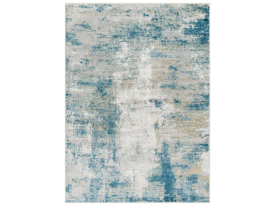 San Francisco Abstract Area Rug Modern Machine Woven