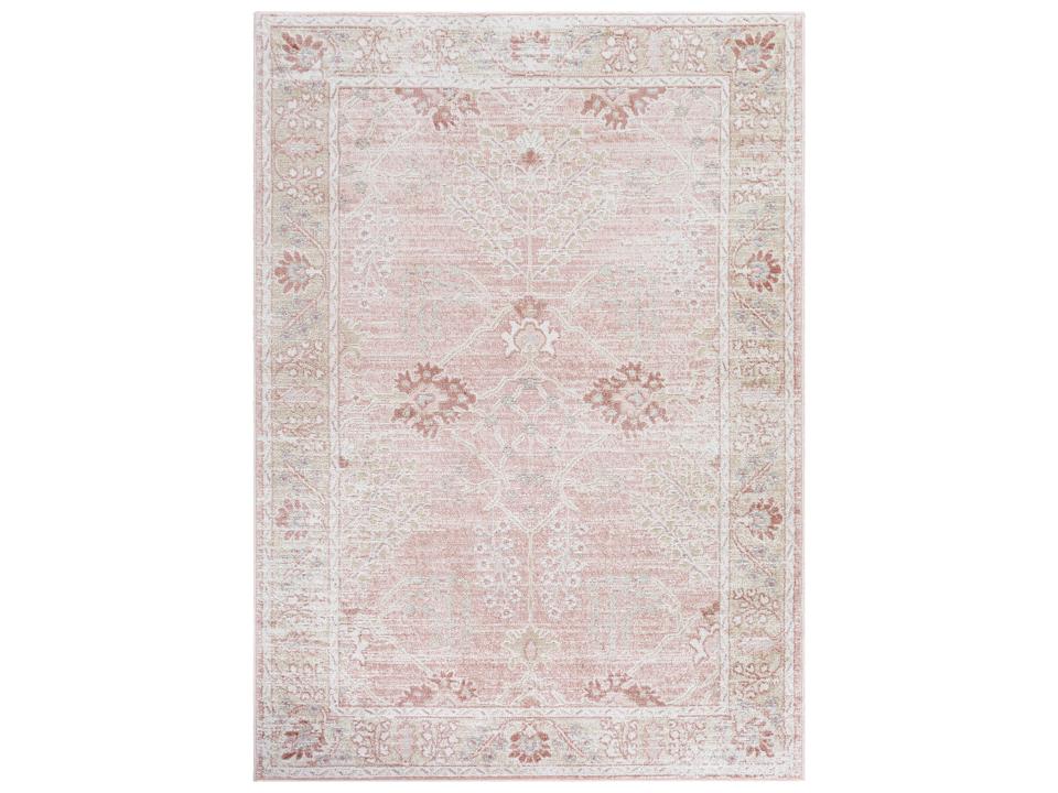 St Tropez Bordered Traditional Area Rug in Multi-Color Polypropylene