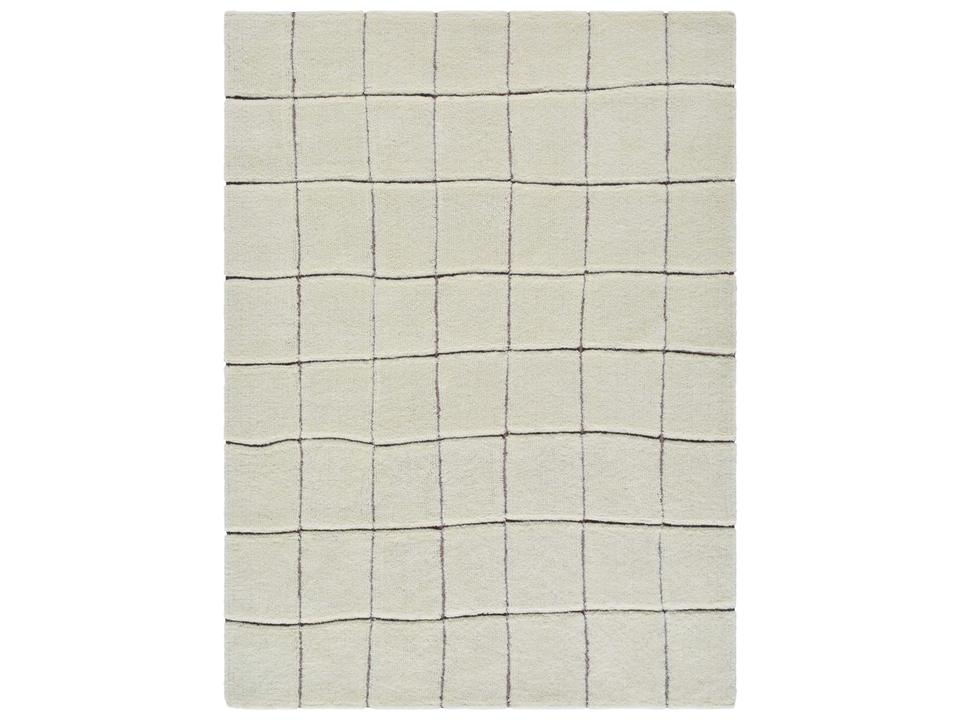 Wooly Geometric Hand-Tufted Area Rug