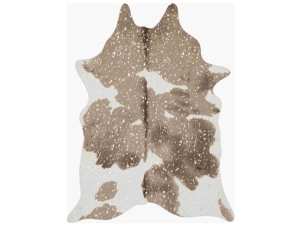 Bryce .5 Foot Rectangular Area Rug in Taupe Champagne