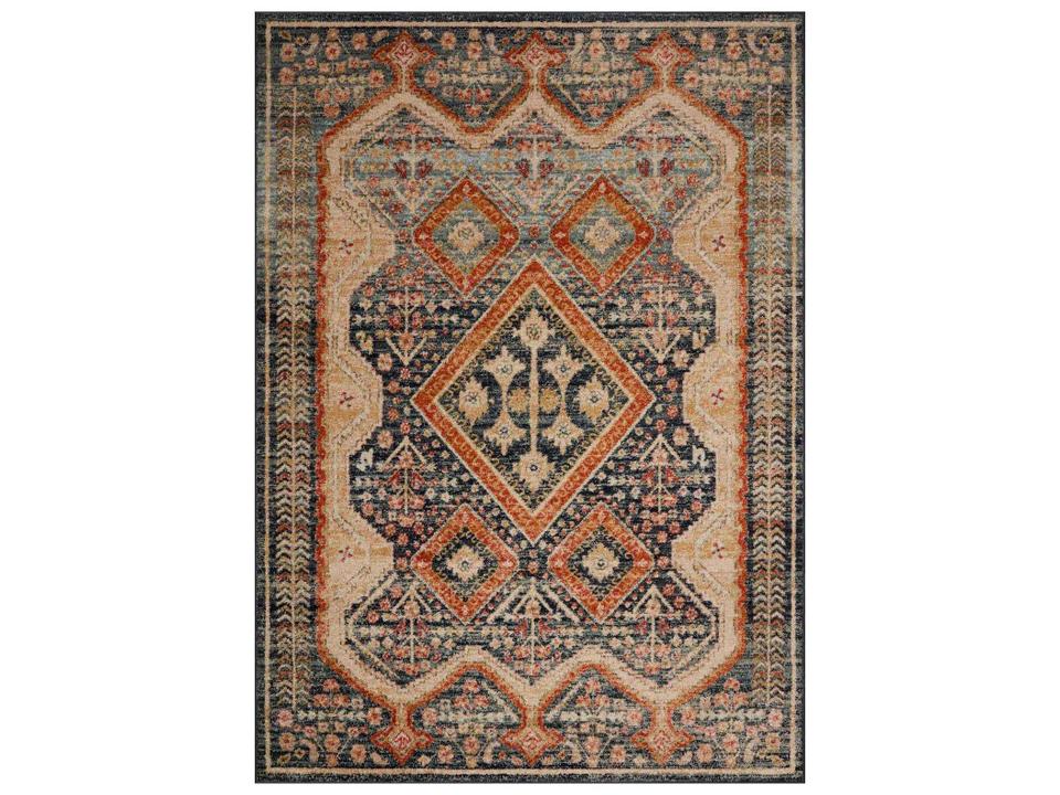 Jocelyn Bordered Runner Area Rug for High-Traffic Areas