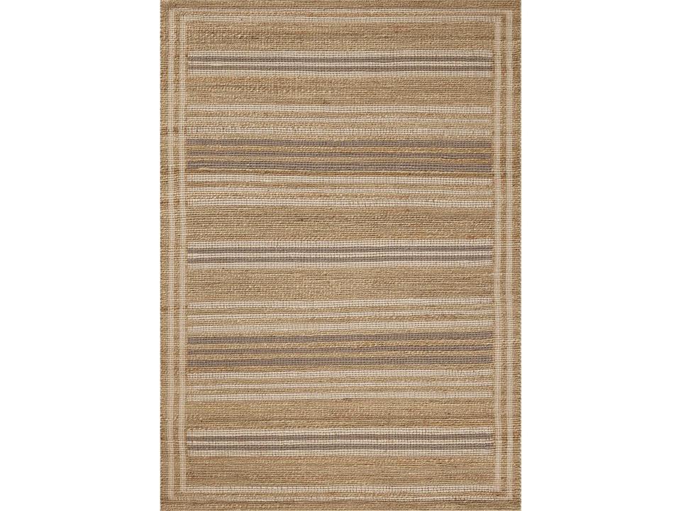 Chris Loves Julia Judy Hand Woven Jute Blend Area Rug Natural Dove